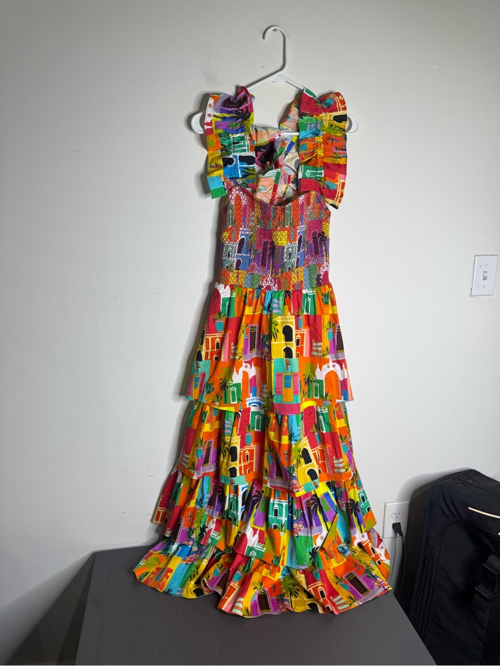 Alden Adair Frida Dress In Multi - Picture 3 of 8